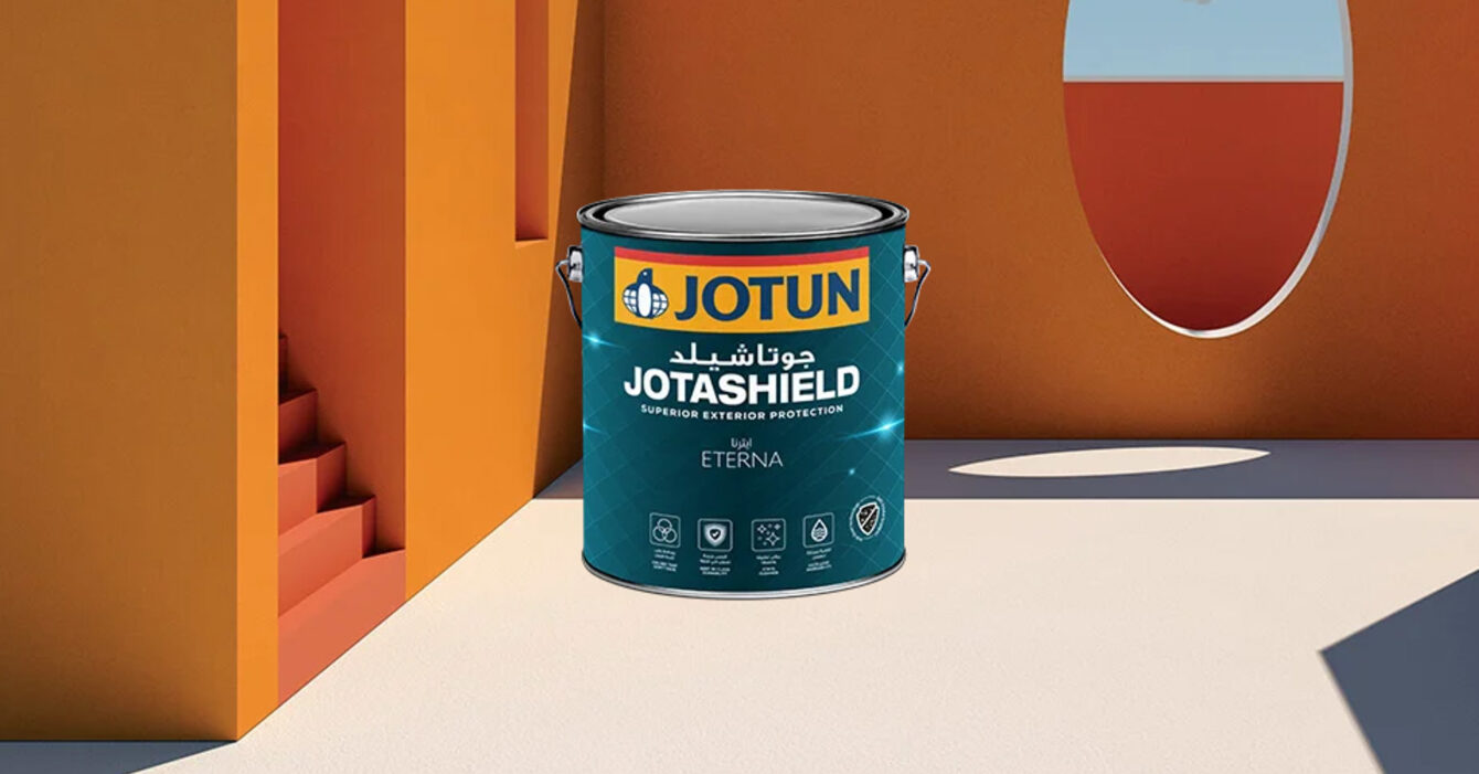 The paint with Anti-Dust Technology: Jotashield Eterna from Jotun